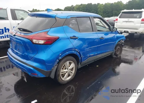 2021 Nissan Kicks S Xtronic Cvt z USA, uszkodzony, nr VIN 3N1CP5BVXML525366
